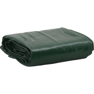 vidaXL - Dekzeil - Groen - 650 g/m² - 5x7 m