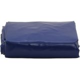 vidaXL Dekzeil 650 g/m² 5x8 m blauw