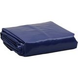 vidaXL Dekzeil 650 g/m² 5x8 m blauw