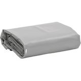 vidaXL - Dekzeil - 600 - g/m² - 4x6 - m - grijs