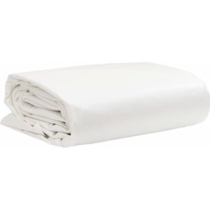 vidaXL - Dekzeil - 650 - g/m² - 4x7 - m - wit