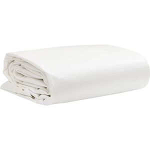 Vidaxl dekzeil 650 g/m² 1,5x20 m wit