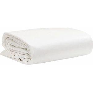 Vidaxl dekzeil 650 g/m² 3,5x5 m wit