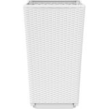Pflanzkübel 4 Stk. Weiß 32,5x32,5x57 cm pp Vidaxl