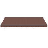 Markise Automatisch Braun 450x350 cm Vidaxl