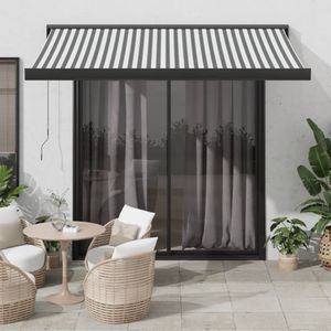 Uittrekbare Luifel - UV-bestendig - Gepoeerdercoat Staal - Trendy Ontwerp