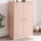 Sideboard Rosa 67x39x107 cm Stahl Vidaxl