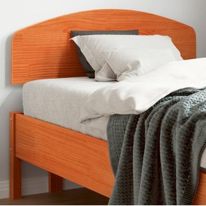 vidaXL Kopfteil Wachsbraun 100 cm Massivholz Kiefer