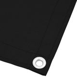 vidaXL Balkonscherm 90x800 cm 100% oxford polyester zwart