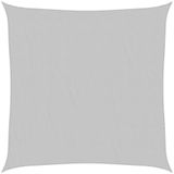 vidaXL Sonnensegel Hellgrau 2x2 m 100 % Polyester Oxford