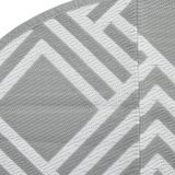Vidaxl - Outdoor-Teppich arakil Grau Ø200 cm pp