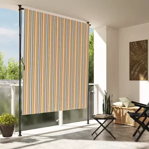 vidaXL Gordijnen van voile met ringen - Donkergrijs - 140x225 cm - Stof - 2 St. | Leen Bakker
