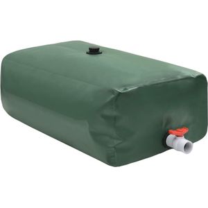vidaXL Watertank met kraan opvouwbaar 1000 L PVC