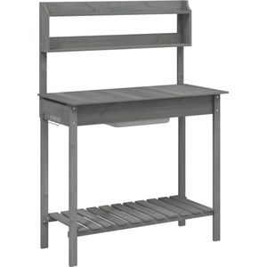 Lendo Online Oppottafel 73x37x92 Cm Vurenhout Bruin