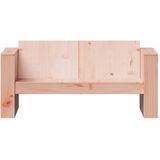 vidaXL - Tuinbank - 2-zits - 134x60x62 - cm - massief - douglashout