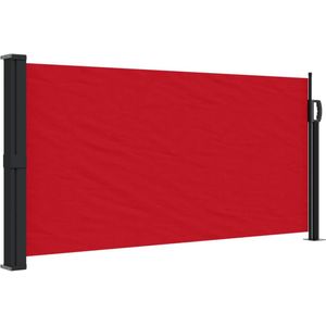 vidaXL Windscherm uittrekbaar 100x300 cm rood