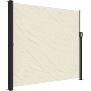 Vidaxl windscherm uittrekbaar 180x300 cm crèmekleurig