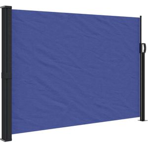 Vidaxl windscherm uittrekbaar 140x500 cm blauw