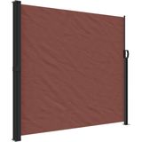 vidaXL Seitenmarkise Ausziehbar Braun 180x500 cm