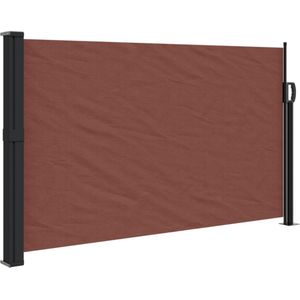 Vidaxl windscherm uittrekbaar 120x600 cm bruin