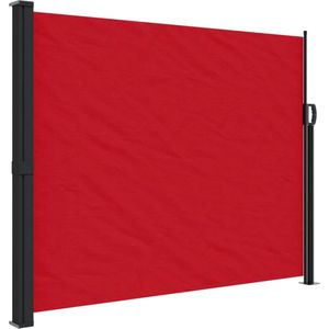 vidaXL Windscherm uittrekbaar 160x600 cm rood
