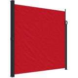 vidaXL Windscherm uittrekbaar 200x600 cm rood