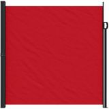 vidaXL Windscherm uittrekbaar 200x600 cm rood