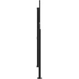 vidaXL Seitenmarkise Ausziehbar Dunkelgrün 180x600 cm