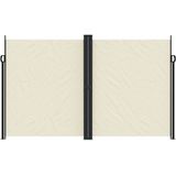vidaXL Tuinscherm uittrekbaar 200x1200 cm crèmekleurig