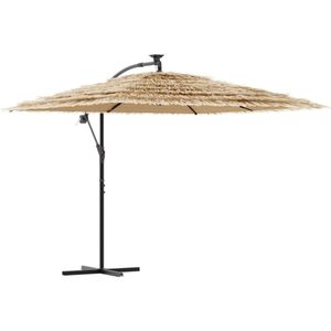 vidaXL Sonnenschirm mit Stahlmast Braun 269x269x235 cm