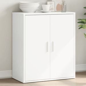 vidaXL - Dressoir - Wit - Bewerkte Hout - 60x31x70 cm