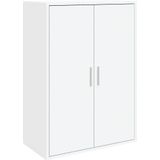 vidaXL Dressoir 60x31x84 cm bewerkt hout wit