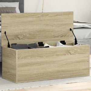 vidaXL - Opbergbox - Bewerkt Hout - Sonoma Eikenkleurig