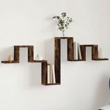 Boekenplank - Hout - Wandmontage - Ruimtebesparend Ontwerp