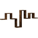 Boekenplank - Hout - Wandmontage - Ruimtebesparend Ontwerp