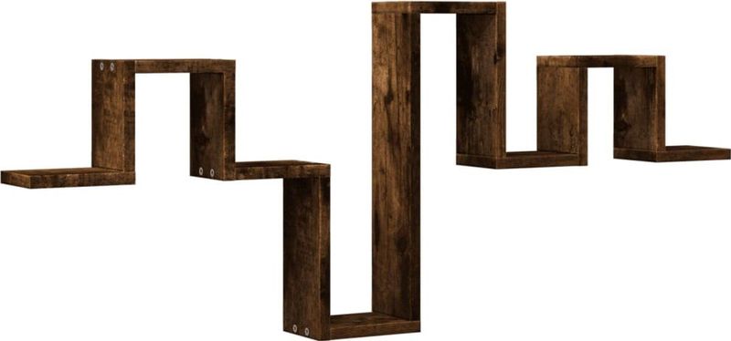 Boekenplank - Hout - Wandmontage - Ruimtebesparend Ontwerp