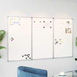 vidaXL Magnetisches Whiteboard Klappbar 180x100x1,7 cm Aluminium