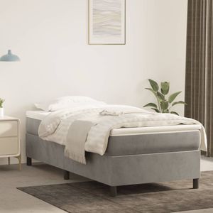 vidaXL Dekmatras - 120x190x5 cm - Huidvriendelijke Stof - Ademend Schuim