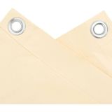 vidaXL Balkon-Sichtschutz Creme 500x120 cm PVC