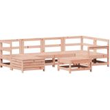 vidaXL 7-delige Loungeset massief douglas vurenhout