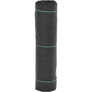 vidaXL - Worteldoek - 0,5x10 - m - polypropeen - zwart