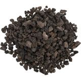 Lavagranulat 10 kg Schwarz 1-2 cm Vidaxl