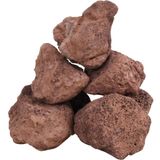 Lavagranulat 25 kg Rot 10-30 cm Vidaxl