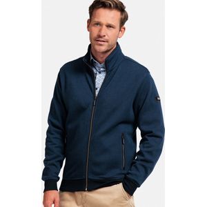 Baileys vest blauw 100% katoen met rits