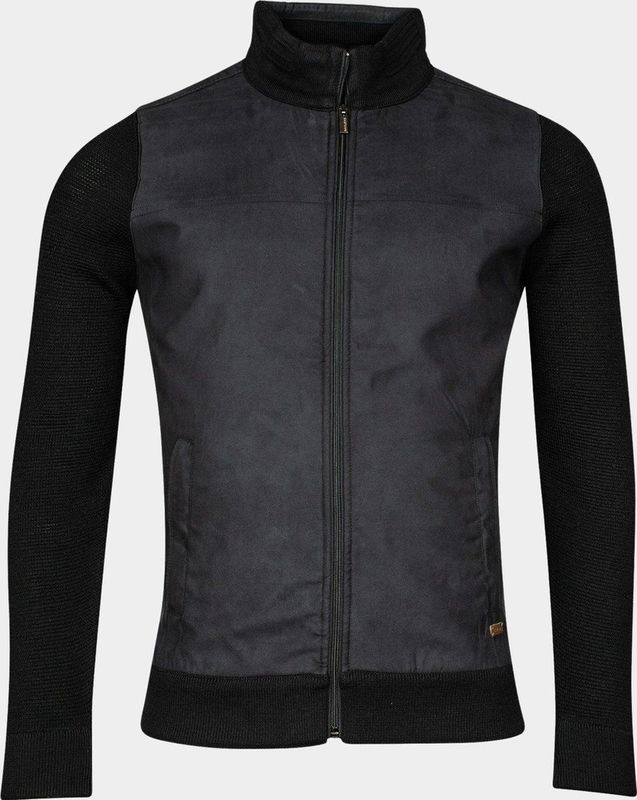 Baileys Vest Blauw Cardigan Zip 422071/60