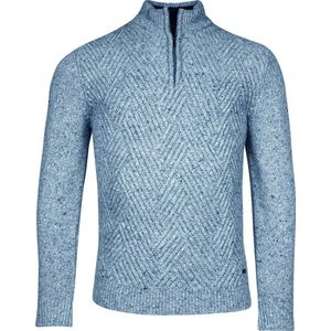 Baileys Half Zip Blauw Pullover 1/2 zip 428480/607