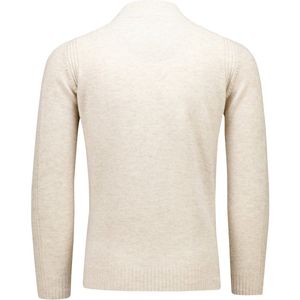 Baileys - Gemêleerde Gebreide Trui - Crème - 100% Lamswol