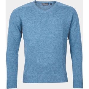 Baileys Pullover Blauw V-Neck - 100% Lamswol