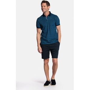 Baileys Polo shirt donkerblauw, Bedrukt