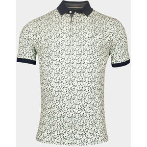Baileys Polo korte mouw Groen Poloshirt Pique with all over 515230/72
